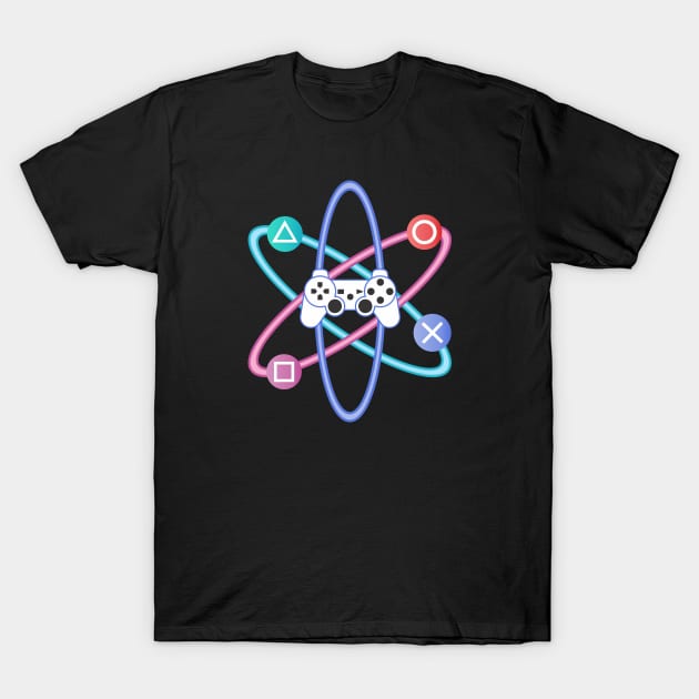 Atomic Gamer T-Shirt by inkonfiremx